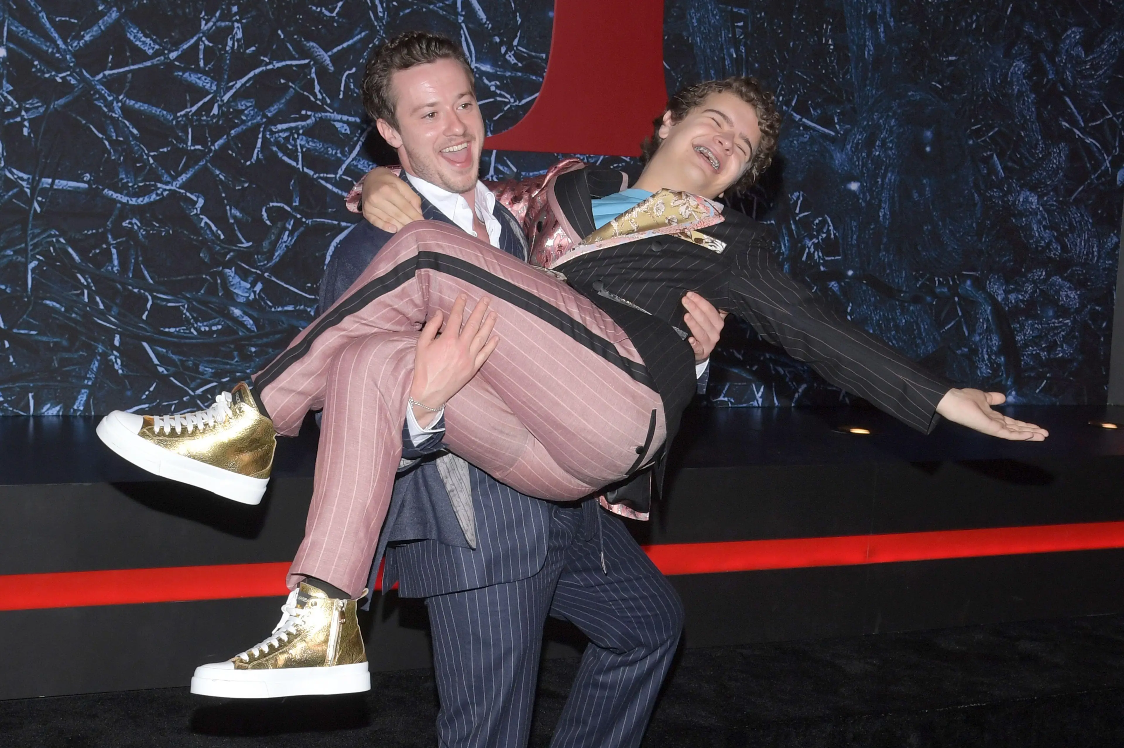 Joseph Quinn and Gaten Matarazzo.