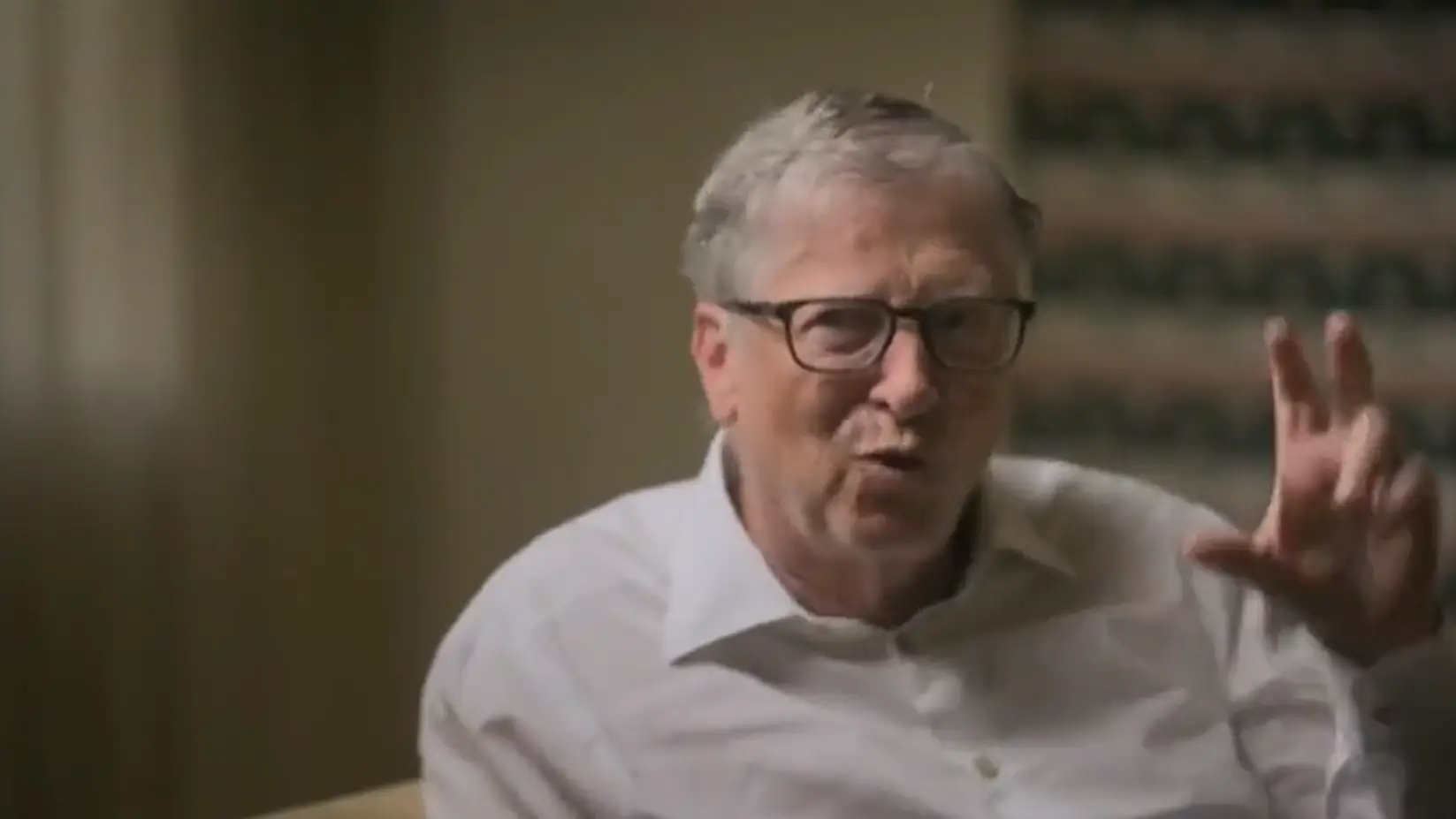 Gates couldn't have been more awkward if he tried.