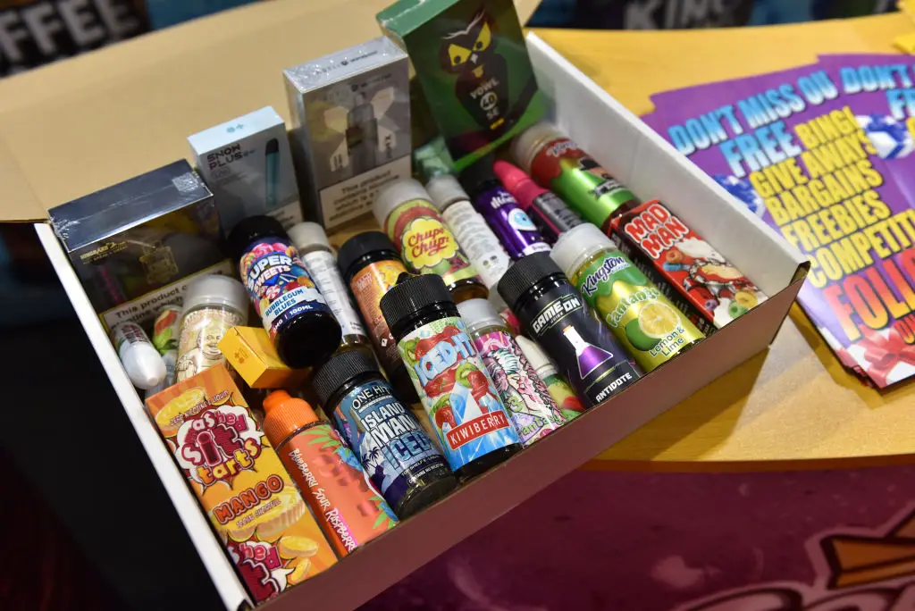 HMRC estimates that 5.1 million people across the UK will be affected by the new Vaping Products Duty. (Photo by John Keeble/Getty Images)