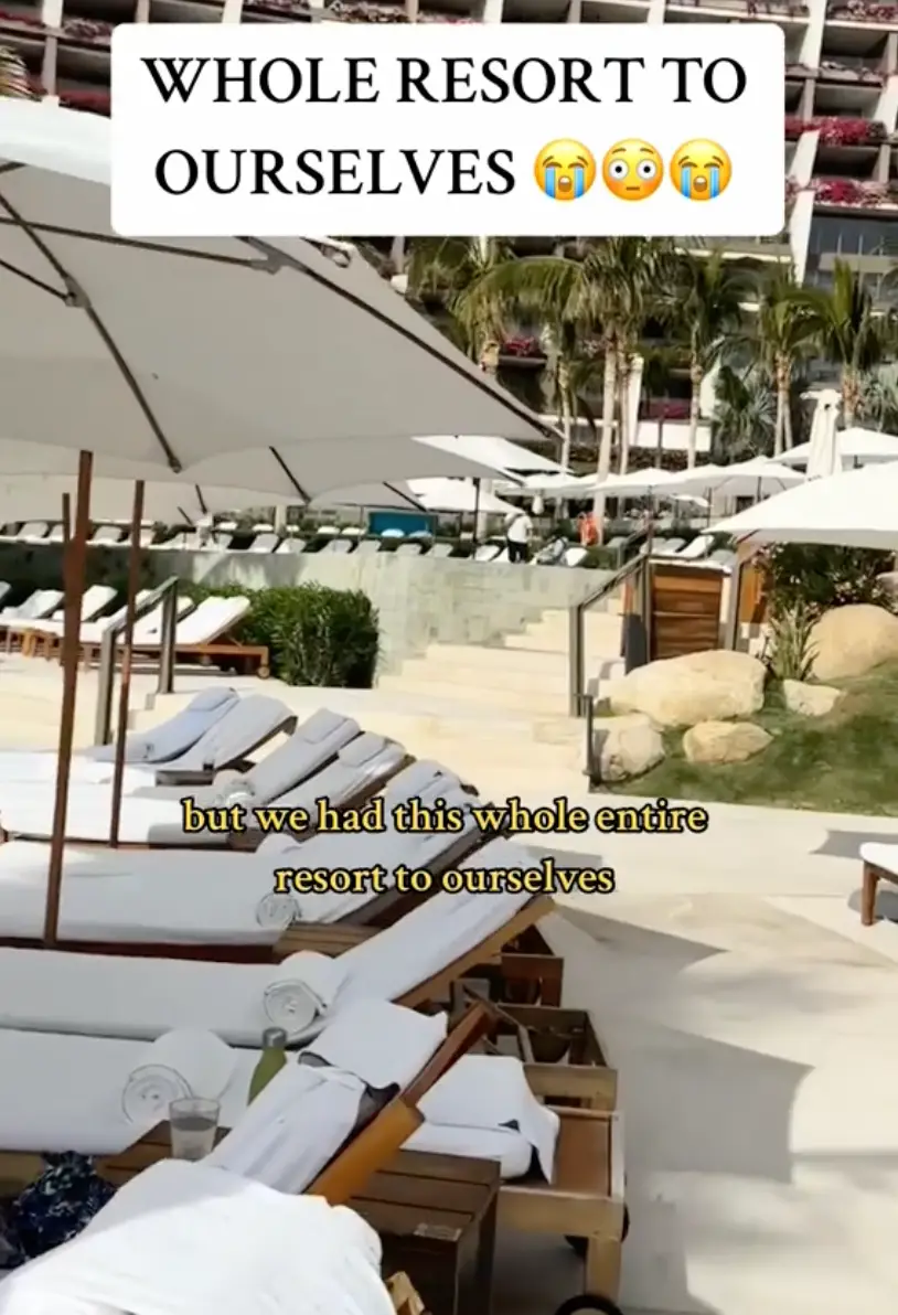 There was no one else there... (TikTok/@freedom_hustler)