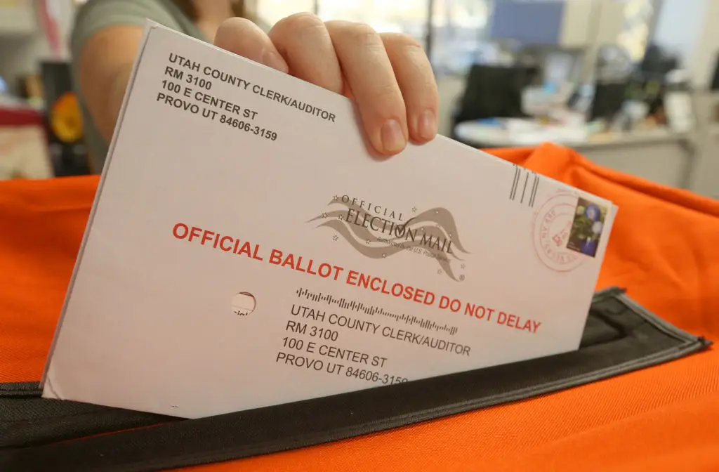 Voters have been allowed to vote by mail for decades (George Frey/Getty Images)