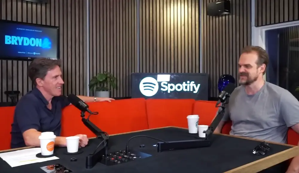 David Harbour appeared on the recent episode of Rob Brydon's podcast.