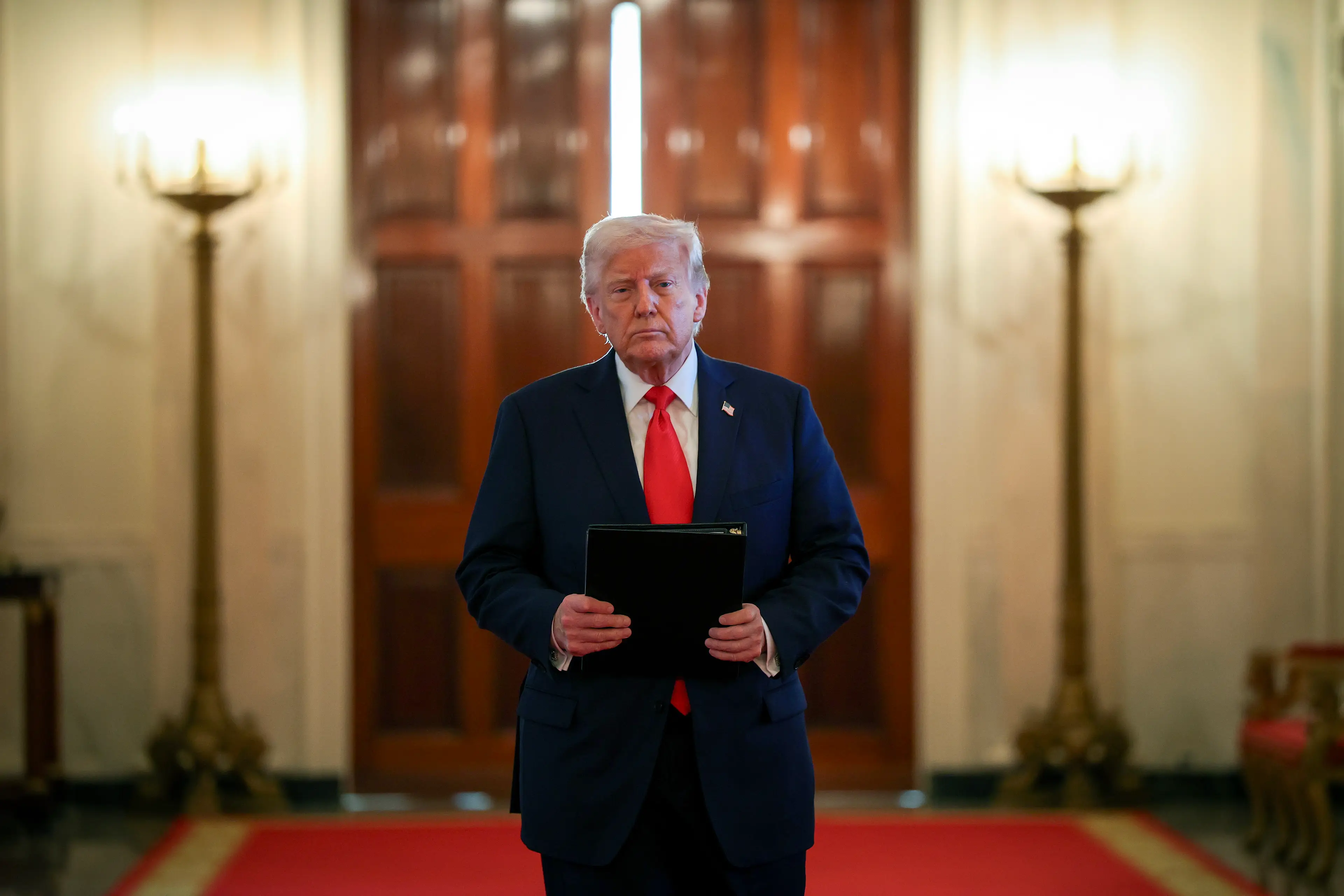 Trump has taken to Truth Social to issue a scathing statement (Win McNamee/Getty Images)