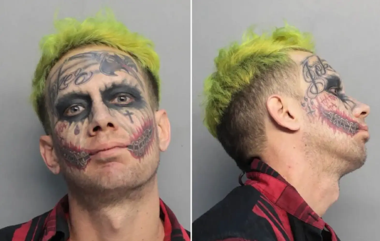 The trailer features a character who looks very similar to Miami's 'real-life Joker'.