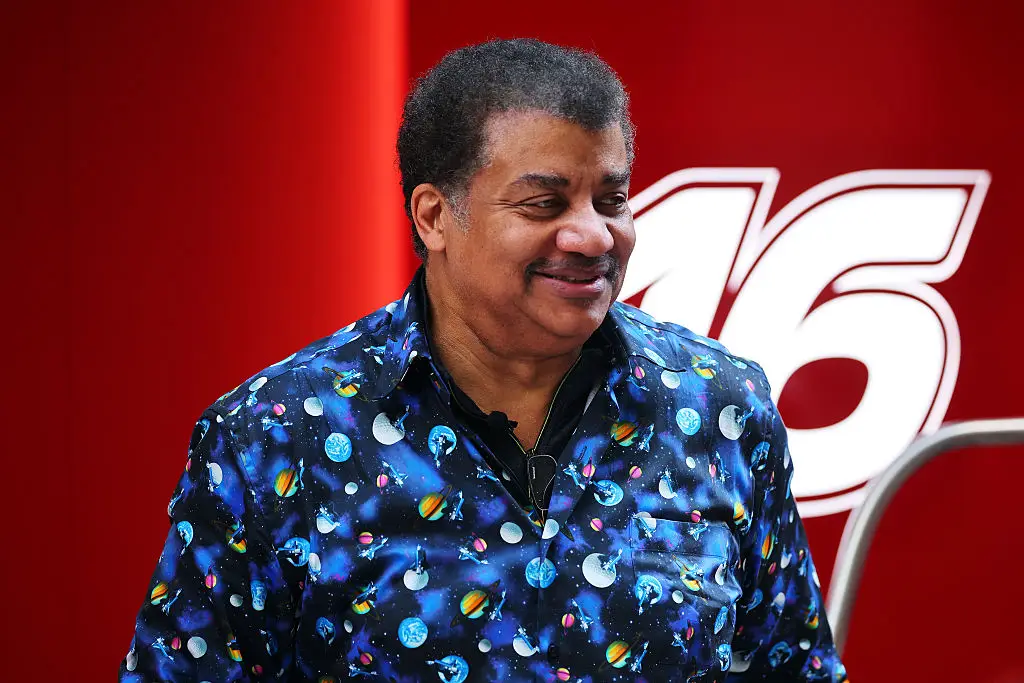 Neil deGrasse Tyson says that he will be on the hunt for aliens in the files (Photo by Hector Vivas - Formula 1/Formula 1 via Getty Images)