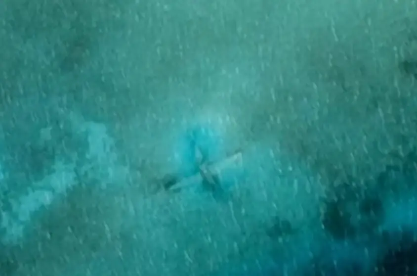 Escobar's plane went down in the Bahamas. (Google Earth)