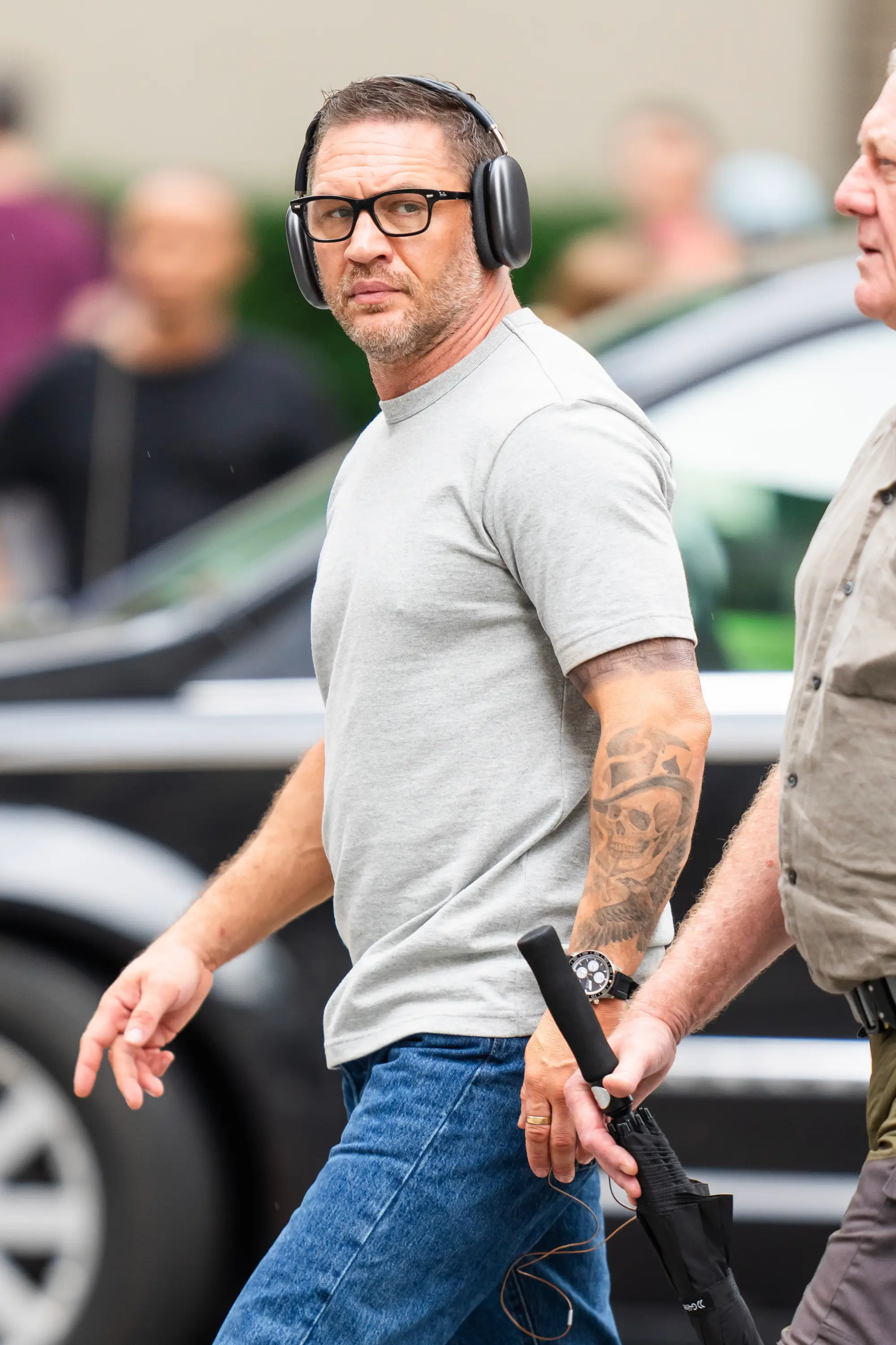 Actor Tom Hardy reportedly has a 27-item rider (Gotham/GC Images)