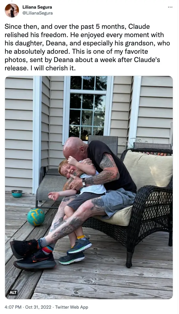 He spent nearly three decades behind bars for a crime he didn't commit.