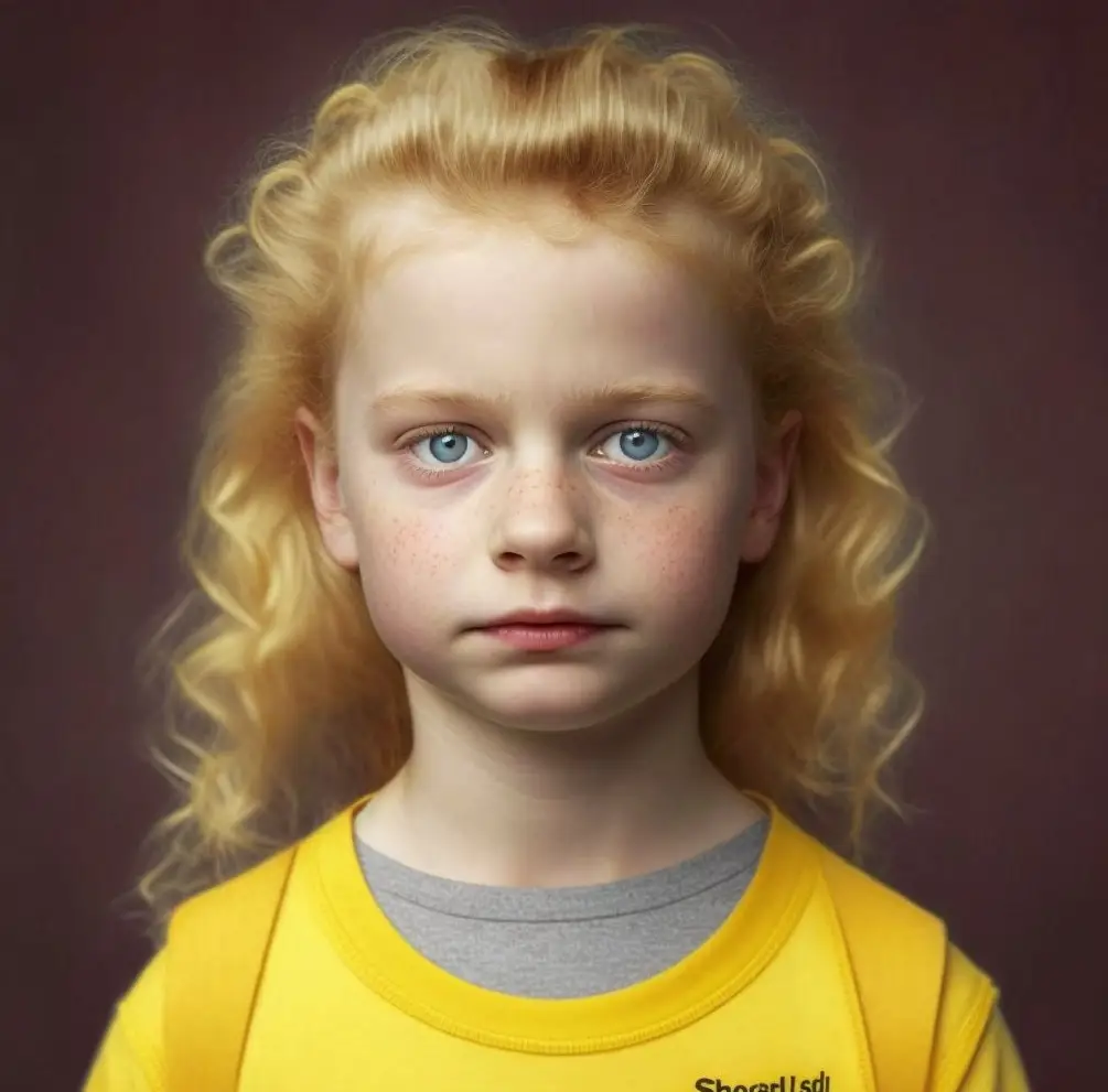 Lisa's famous star shaped hair is no more.