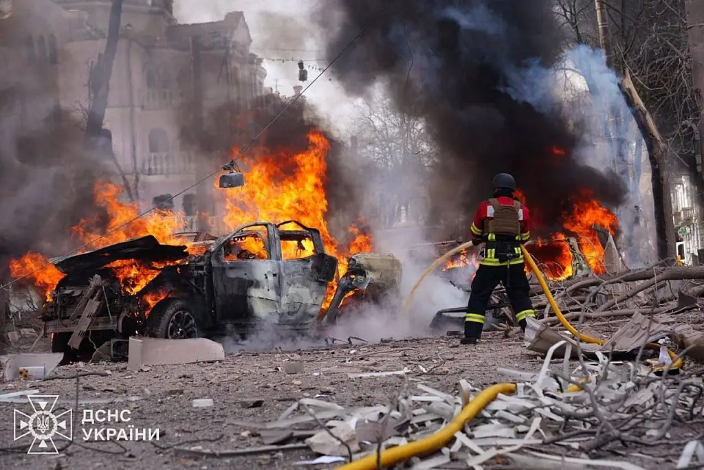 Palm Sunday attacks on Sumy has killed over 30 people (Ukrainian State Emergency Service / Handout/Anadolu via Getty Images)