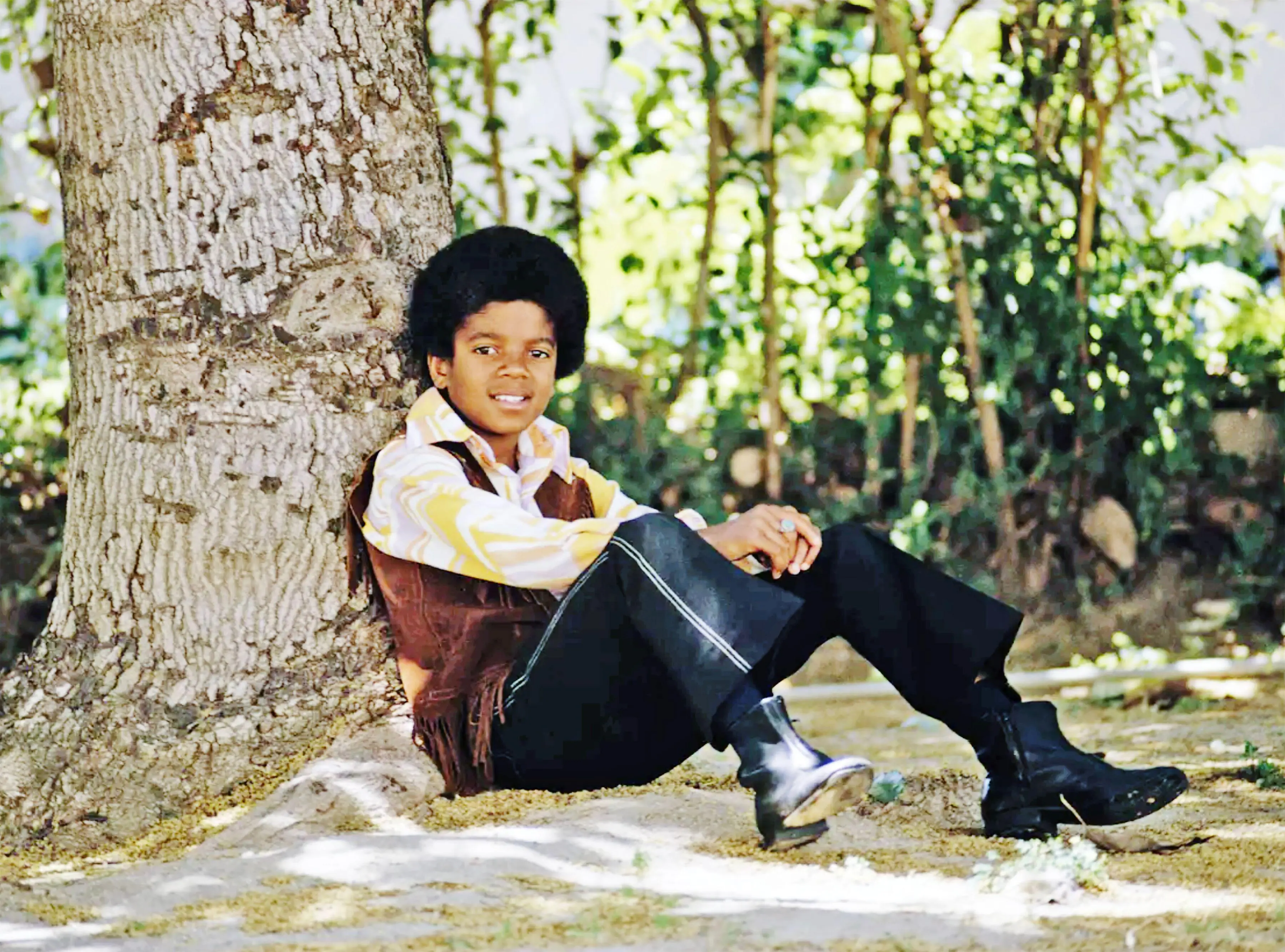 Jackson's appearance changed dramatically as he got older.