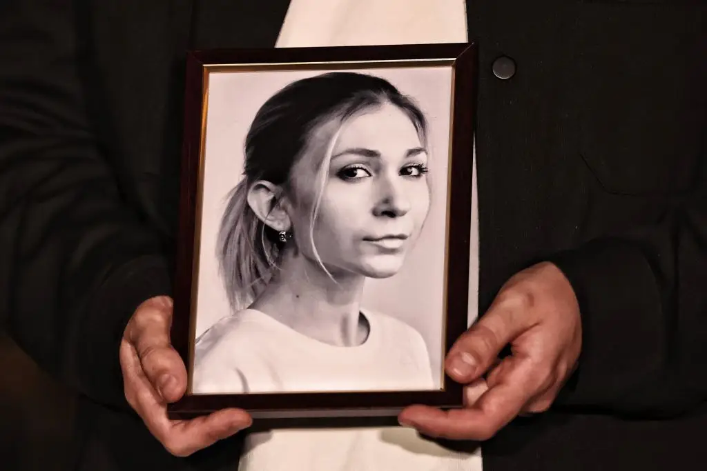 Viktoriia Roshchyna went missing in August 2023 (Yan Dobronosov/Global Images Ukraine via Getty Images)