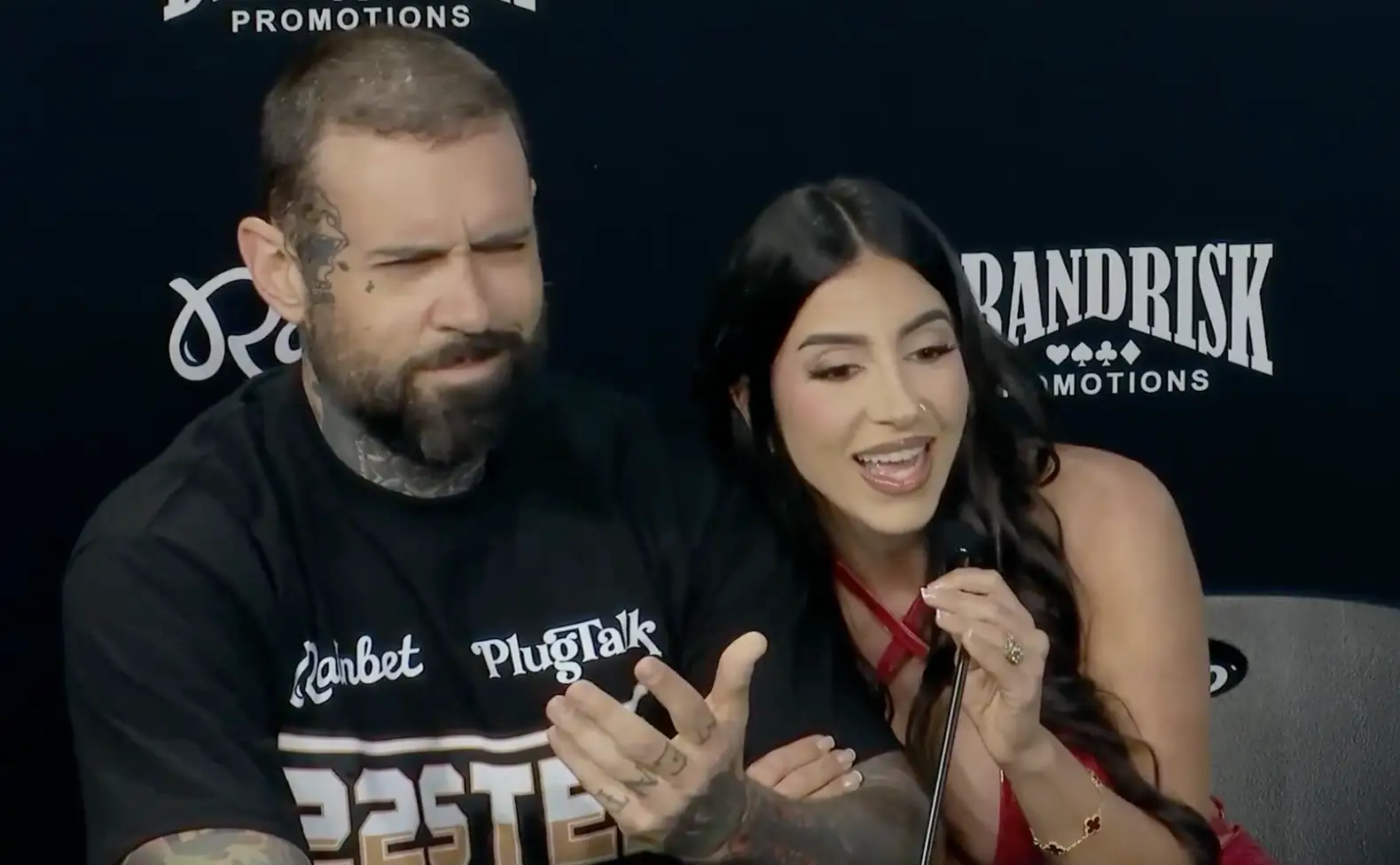 Adam22 did not look happy (Adin Ross/Kick)