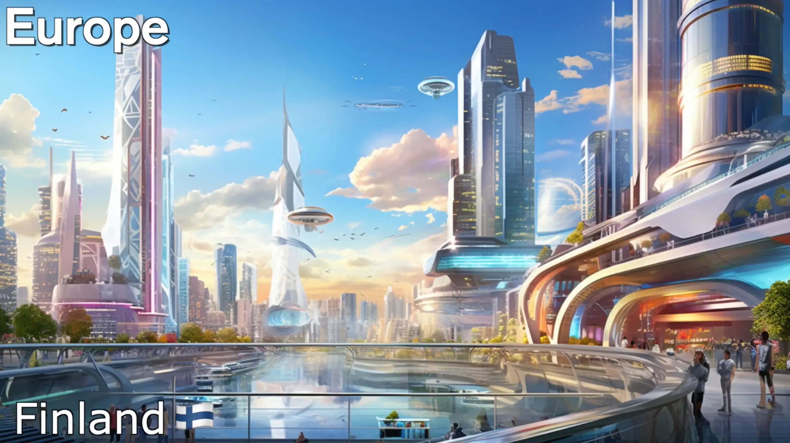 Finland has swapped cars for spaceships.