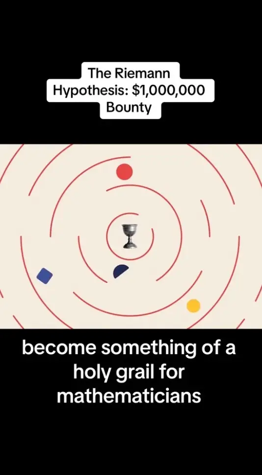 It carries a $1 million reward for solving it.