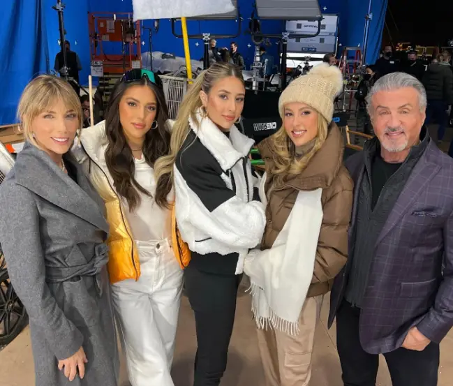 Stallone admitted he doesn't trust men around his daughters.