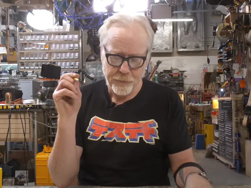 Adam Savage answered the burning question (YouTube/Adam Savage’s Tested)