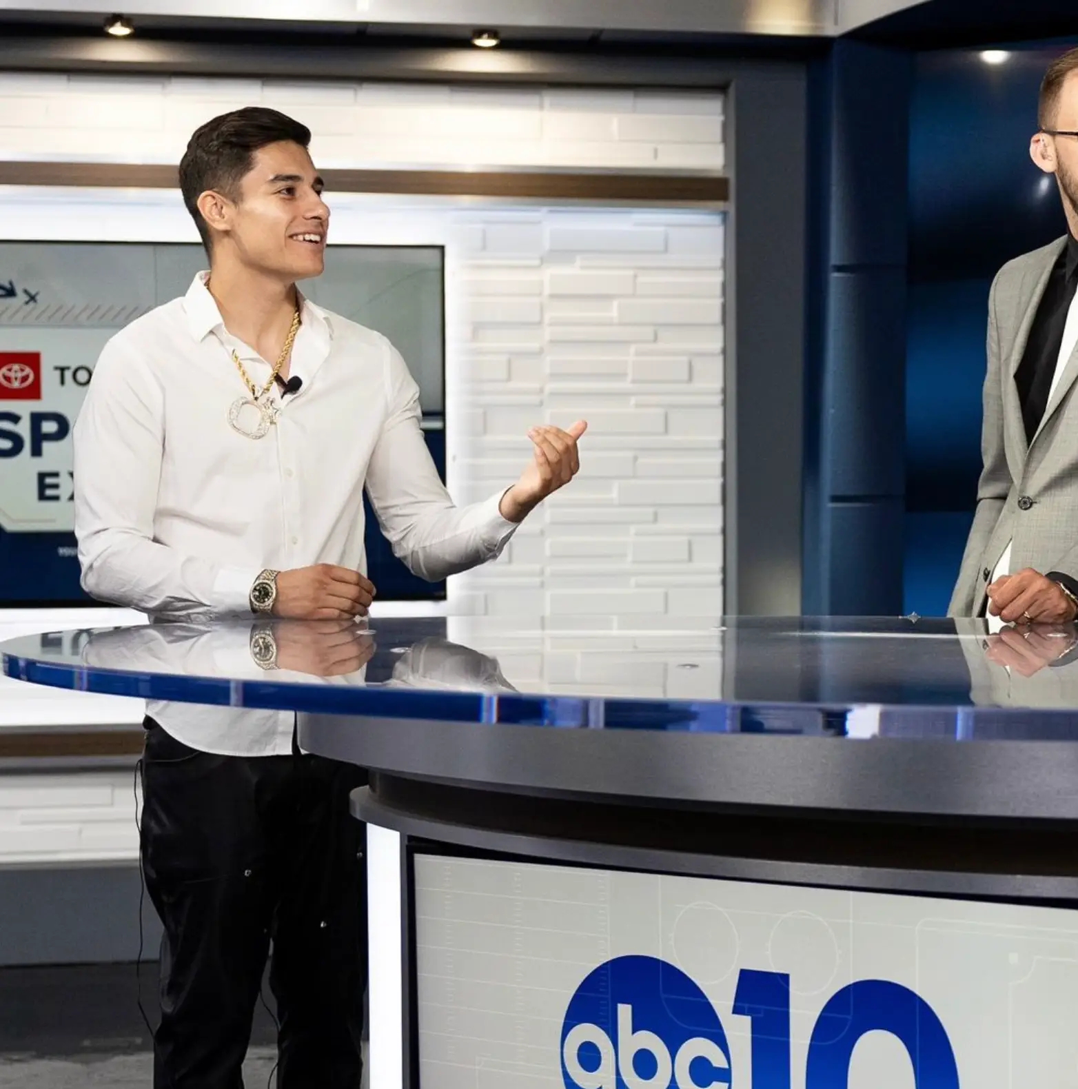 Ochoa is now a boxer and spoke about his career on Sacramento local news station ABC10 (ABC/Instagram/albertochoa05)