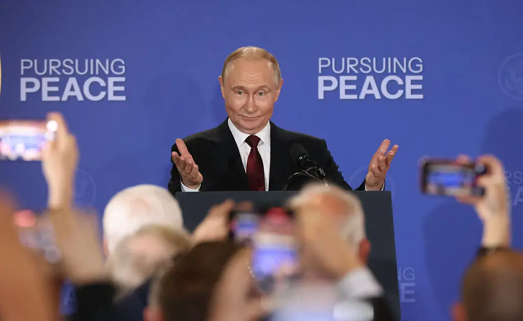 Vladimir Putin is said to have outlined his demands for Ukraine (Contributor/Getty Images)