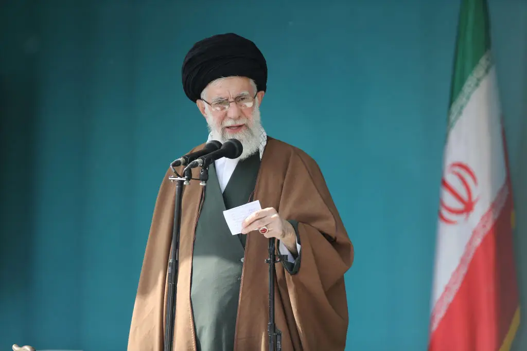 Iran's Supreme Leader Ali Khamenei (Sadegh Nikgostar ATPImages/Getty Images)