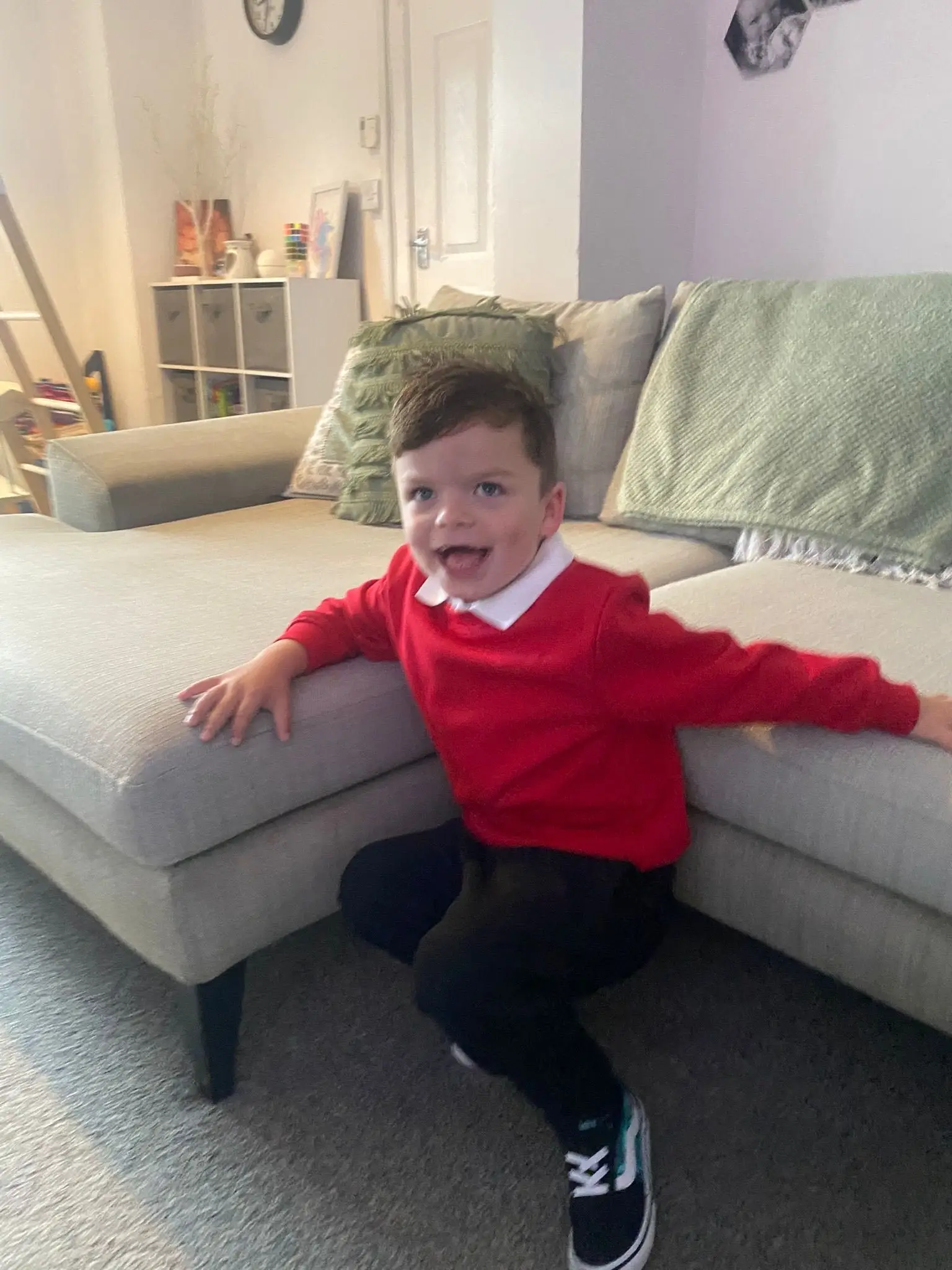 Tate has Sanfilippo Syndrome Type A (Media Wales)