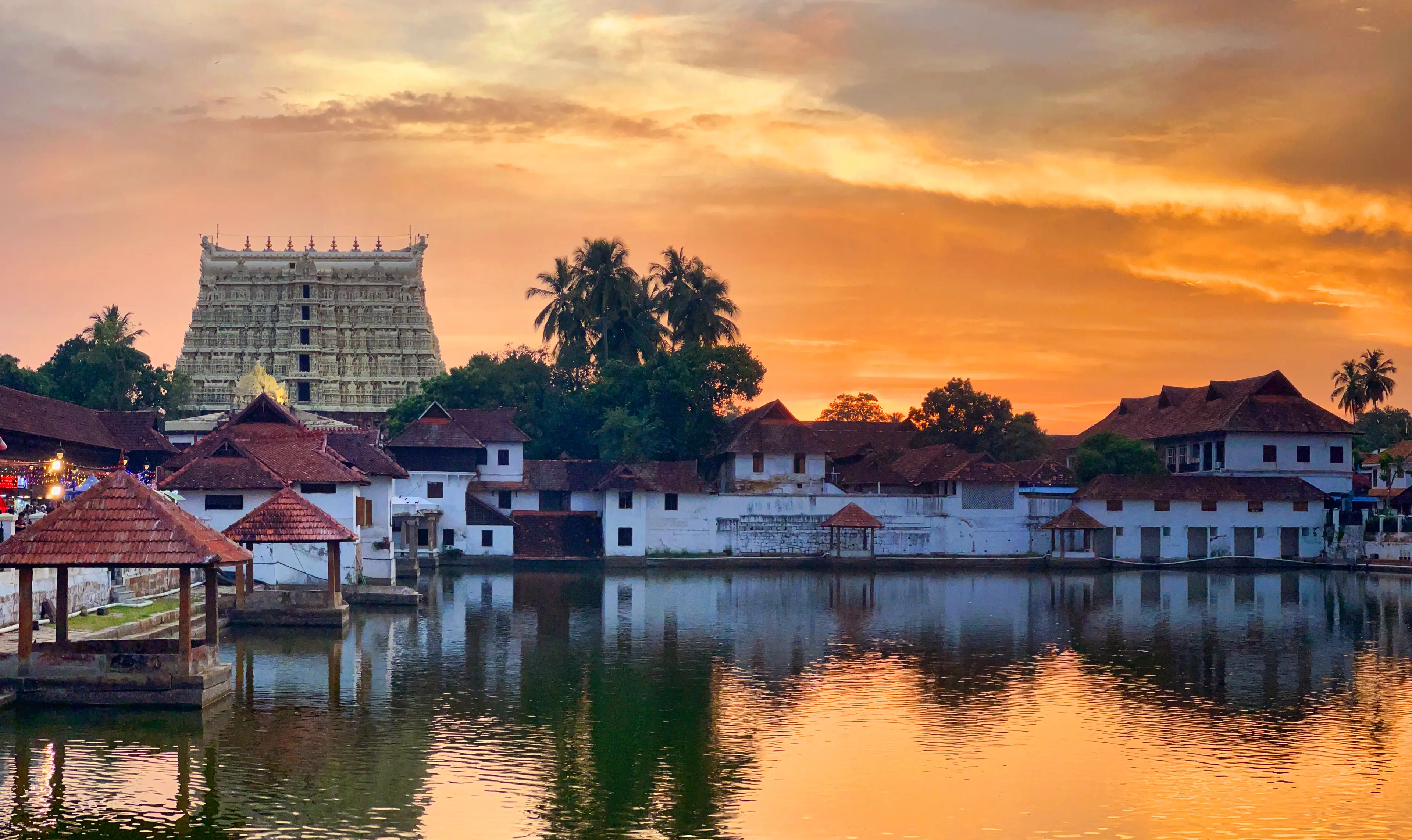 Sree Padmanabhaswamy Temple is in Kerala, India (Creative Touch Imaging Ltd./NurPhoto via Getty Images)
