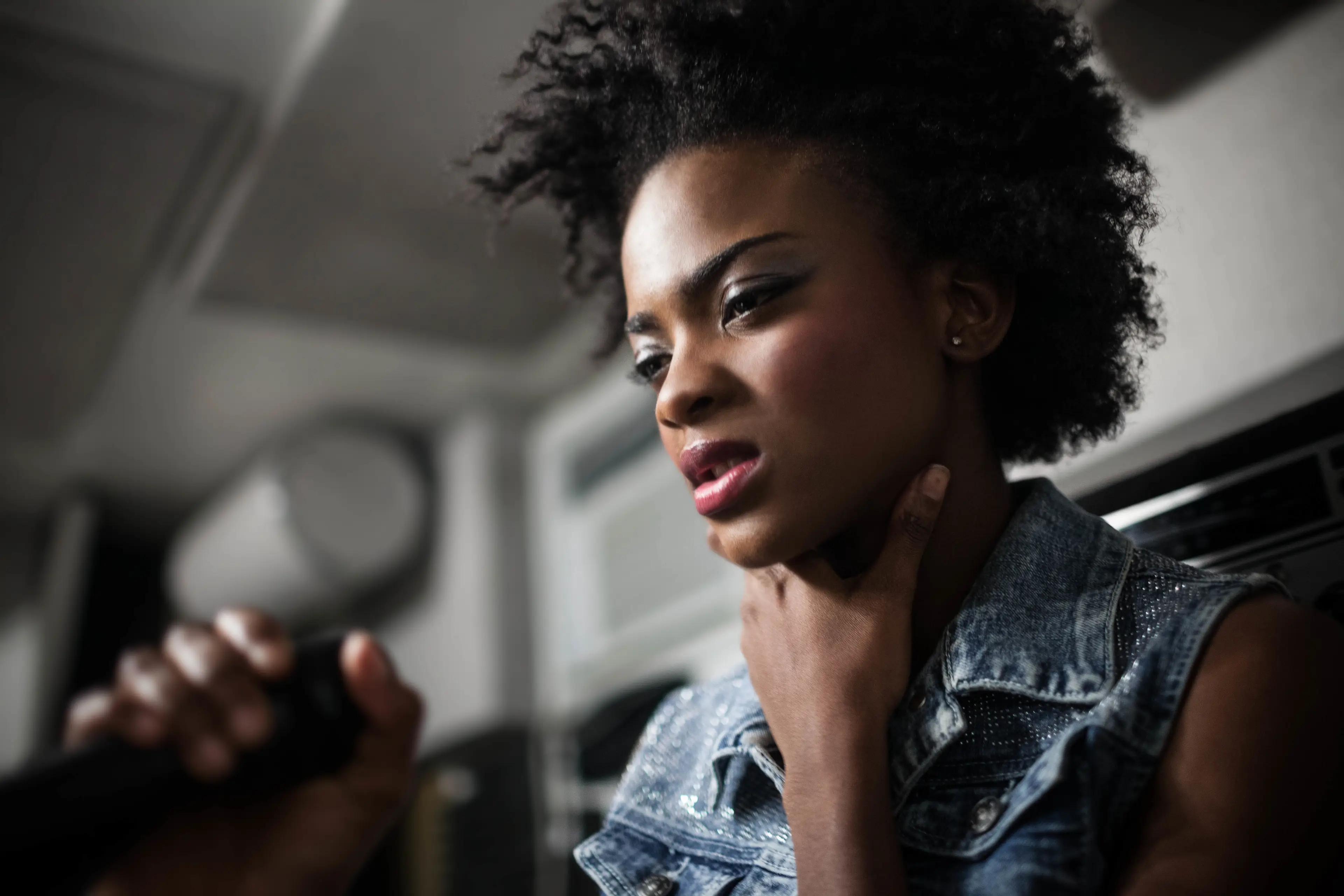 You can be more at risk of losing your voice if you use it more strenuously on a day-to-day basis (Getty Stock Images/ HEX) 