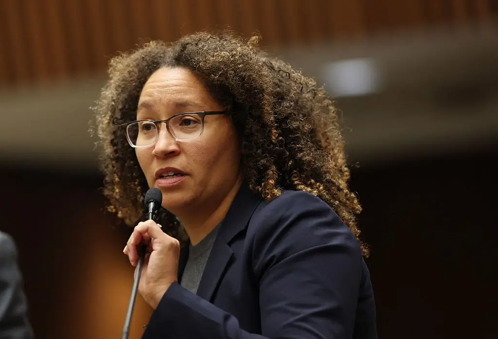 Kimberley Greene is Nick Reiner's new lawyer (Eric Thayer / POOL / AFP via Getty Images)