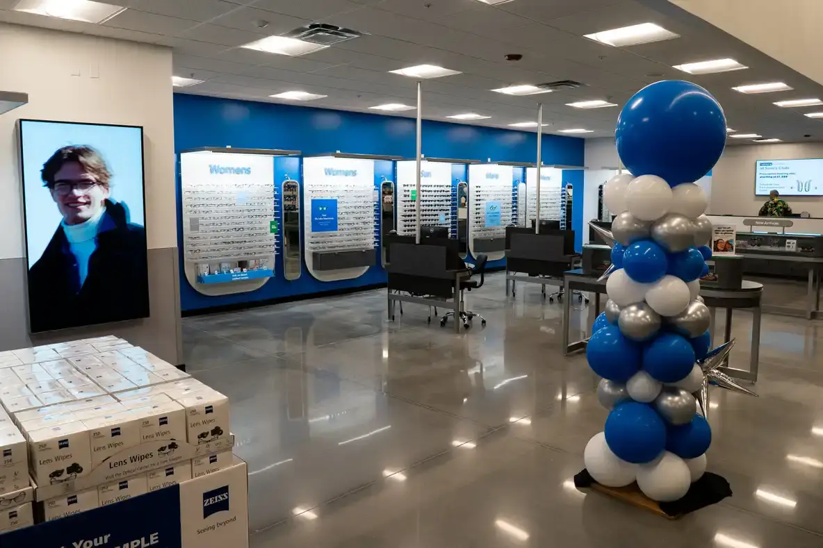 People will now be able to buy designer frames from the store (Sam's Club)