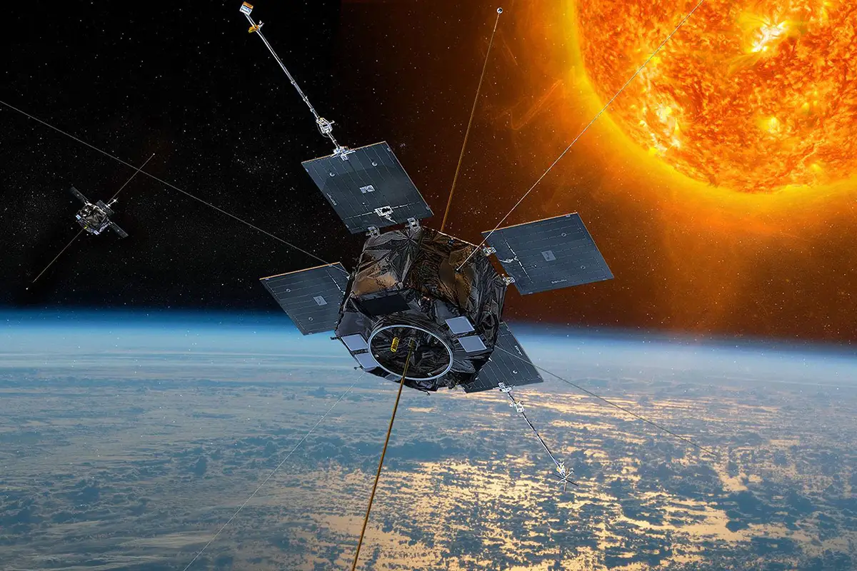 The probes explored the Van Allen radiation belts for seven years (NASA)