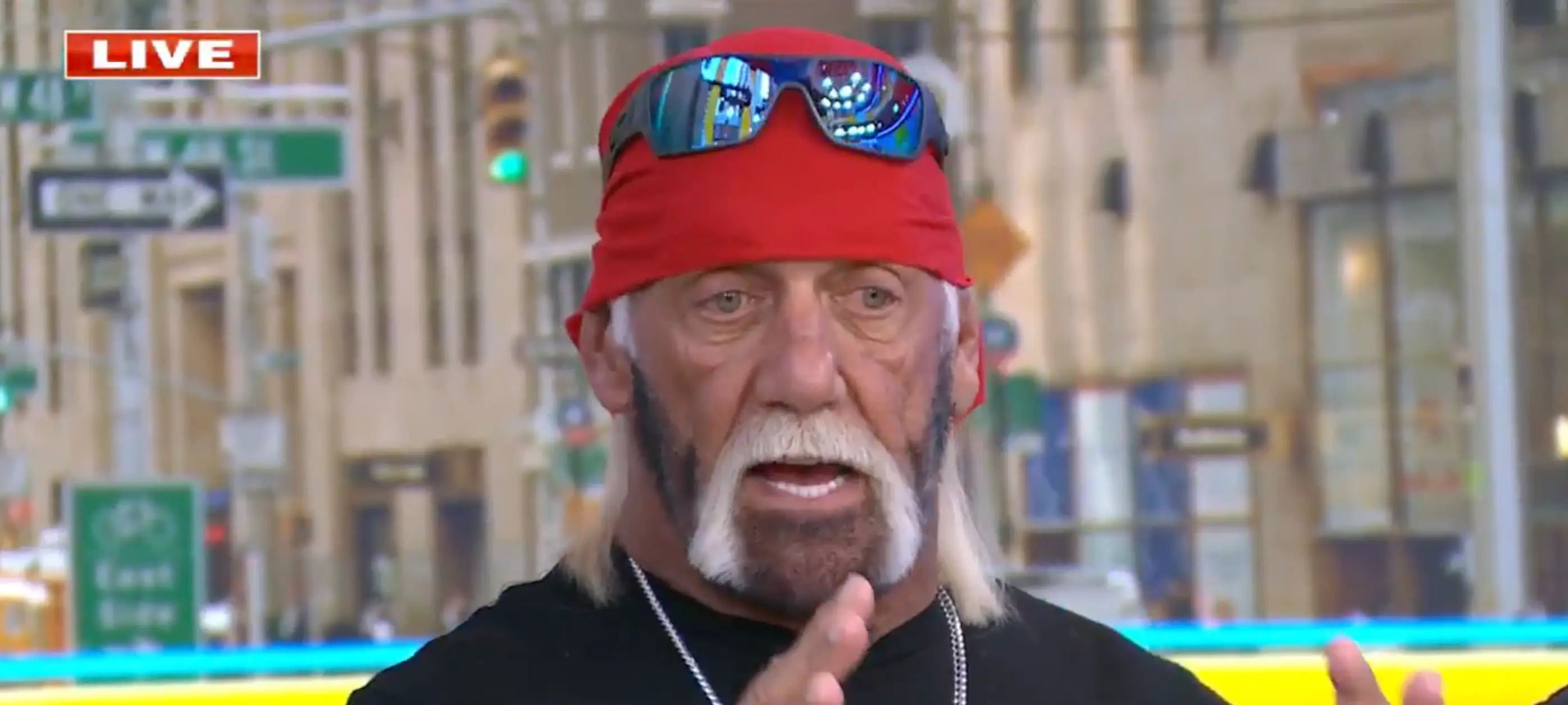 Hulk Hogan debuted a new look (Fox News)