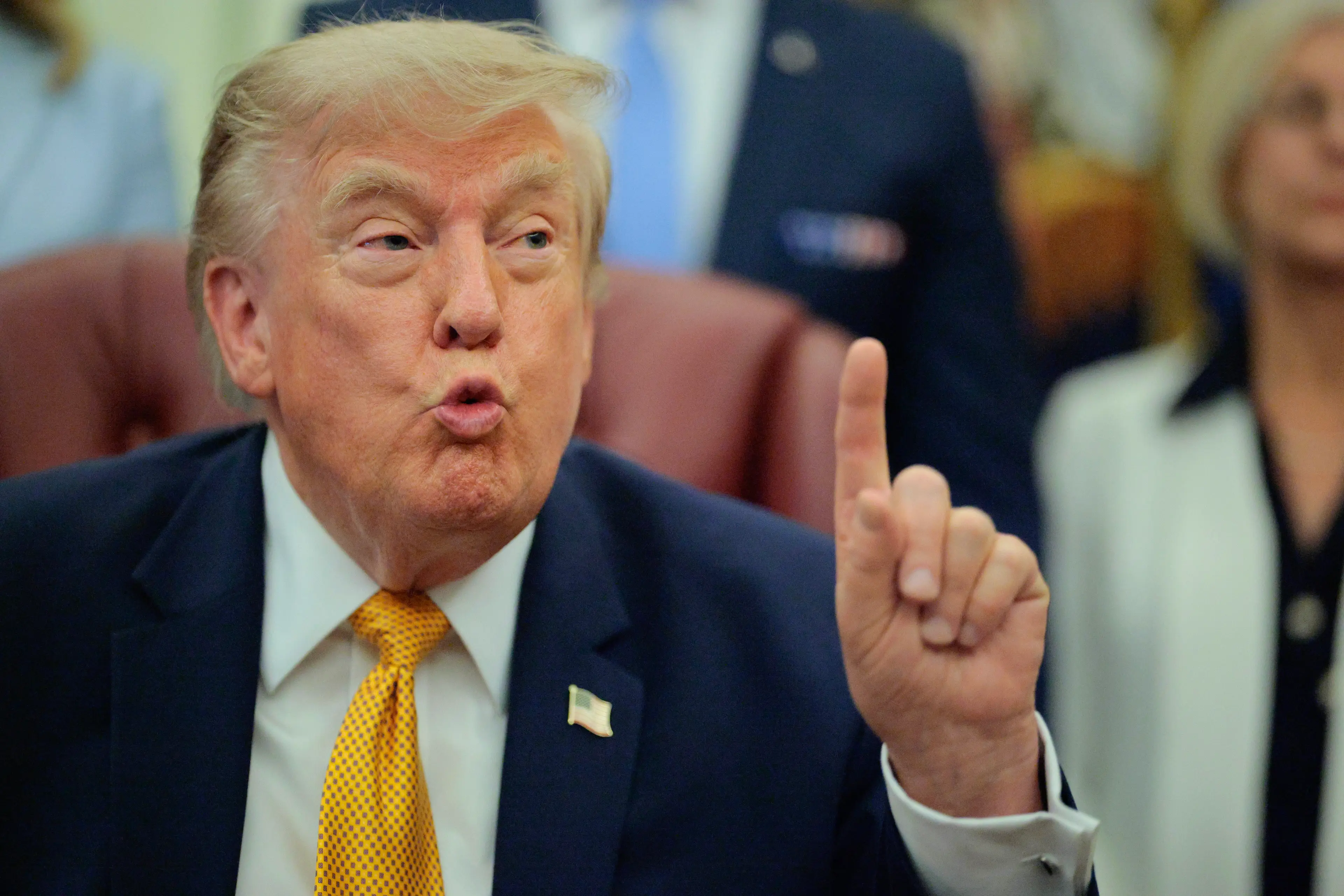 The case may be officially closed, but not in Trump's eyes (Chip Somodevilla/Getty Images)