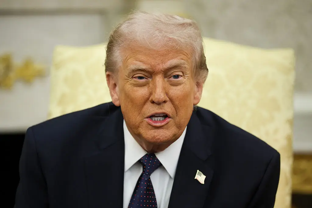 Donald Trump confirmed Iran's Supreme Leader was killed in joint US-Israeli strikes on the country (Win McNamee/Getty Images)