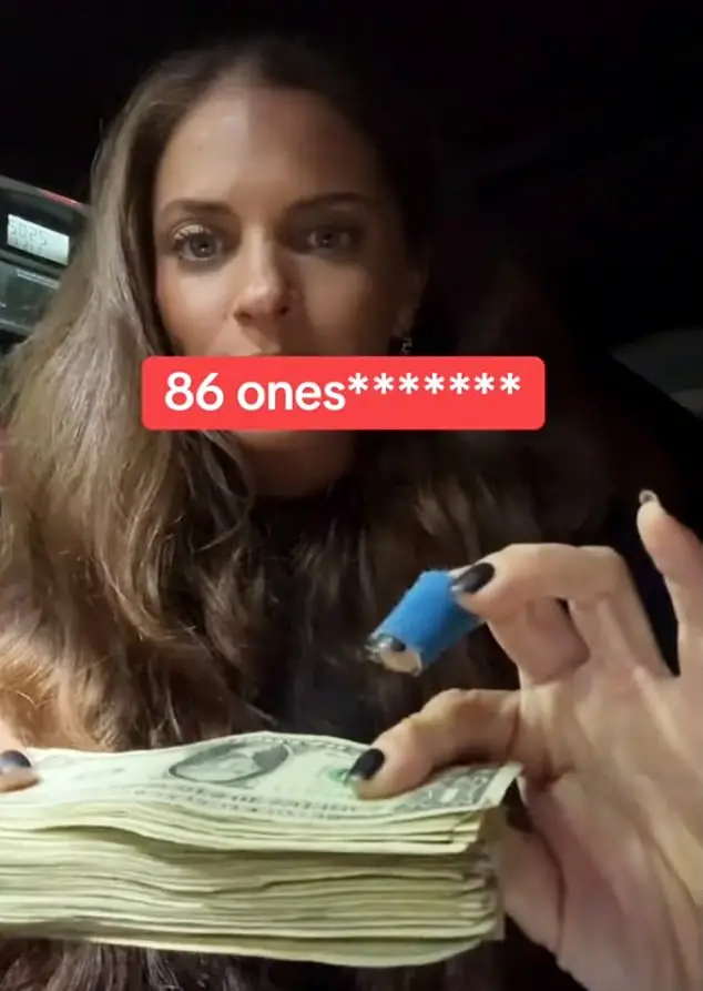 Gina was left furious by the group. (TikTok/@whatsthatmeen)