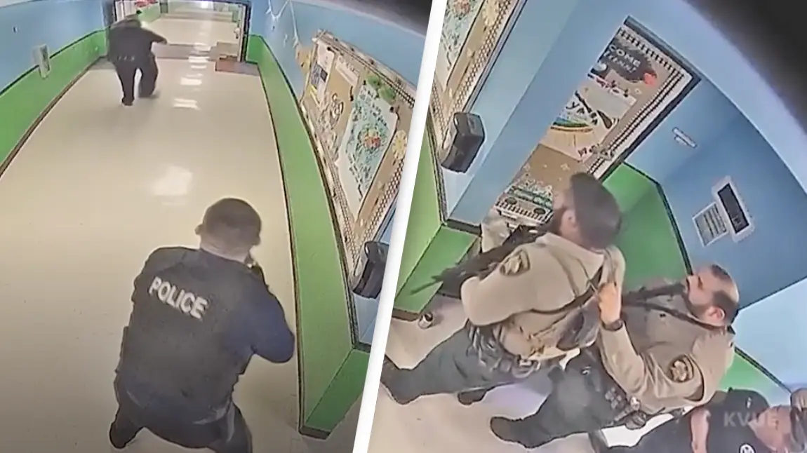 Video Released Of Inside The Uvalde School Shooting