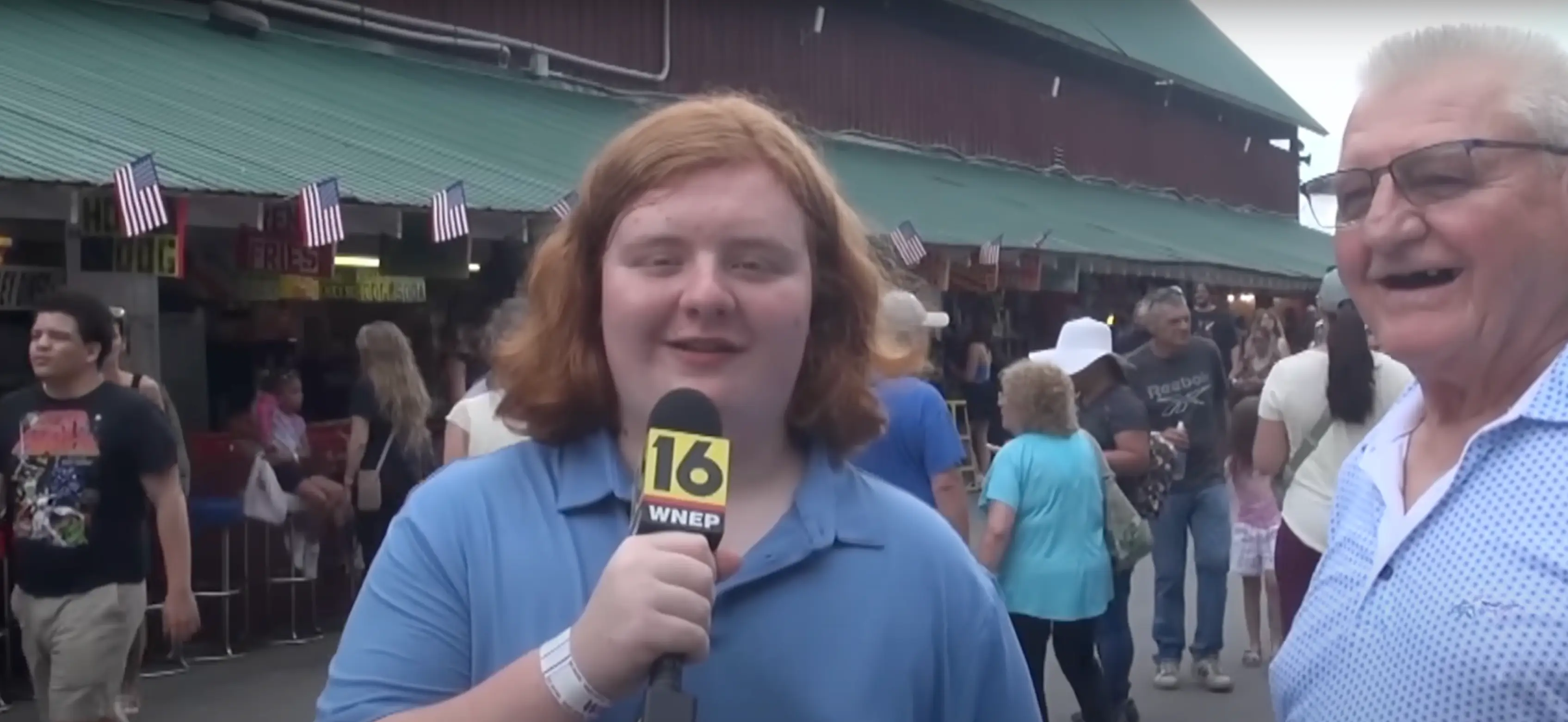 Ritter and 'grandpa' Jack reminisced on the famous interview. (WNEP)