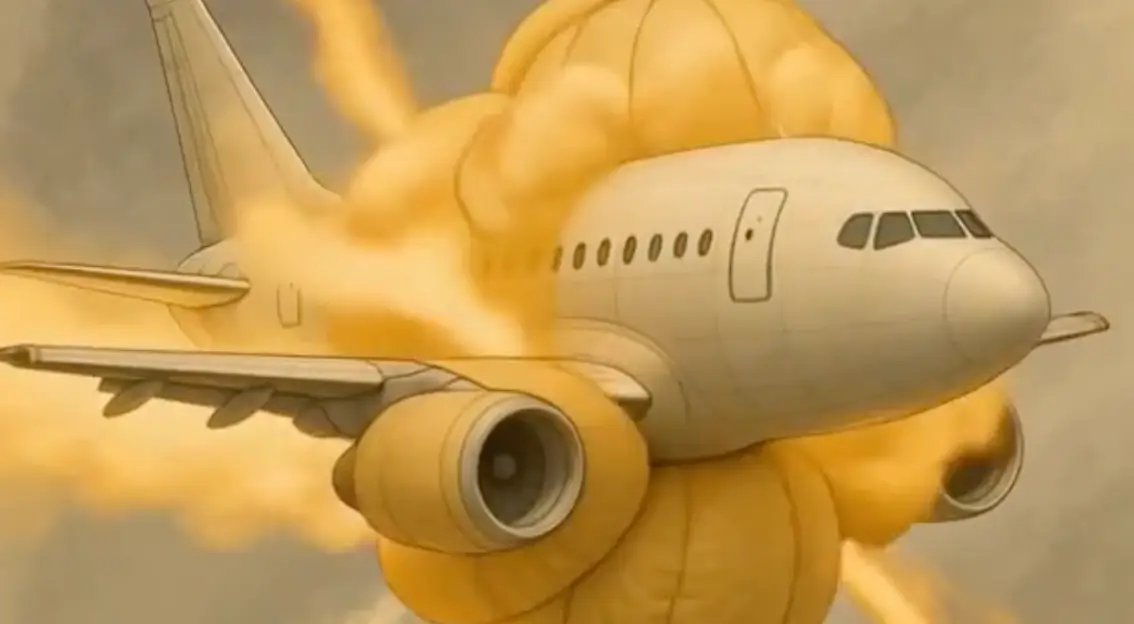 The team created a simulation of how the airbags would work in practice (Project Rebirth)