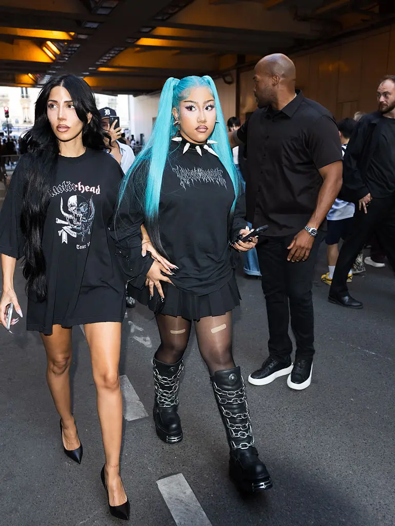 She attended the events with stylist Danielle Levi (Arnold Jerocki/Getty Images)