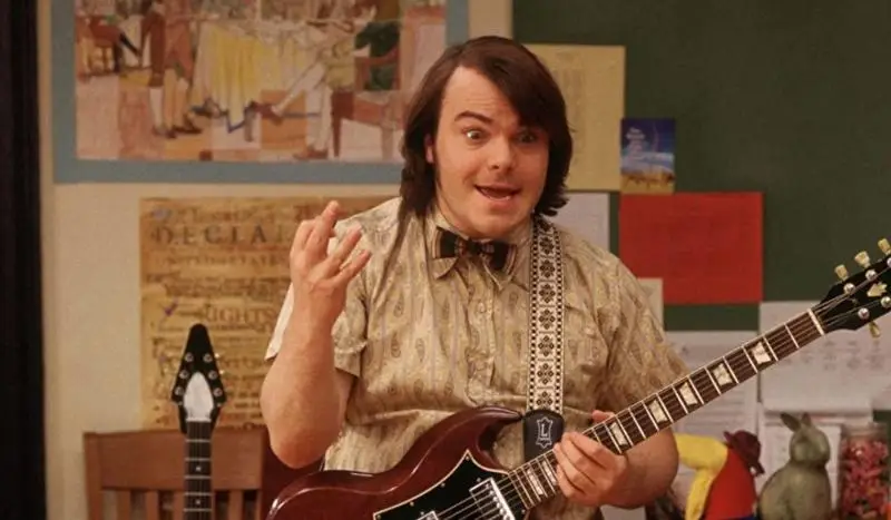 Jack Black in School of Rock (Paramount Pictures)