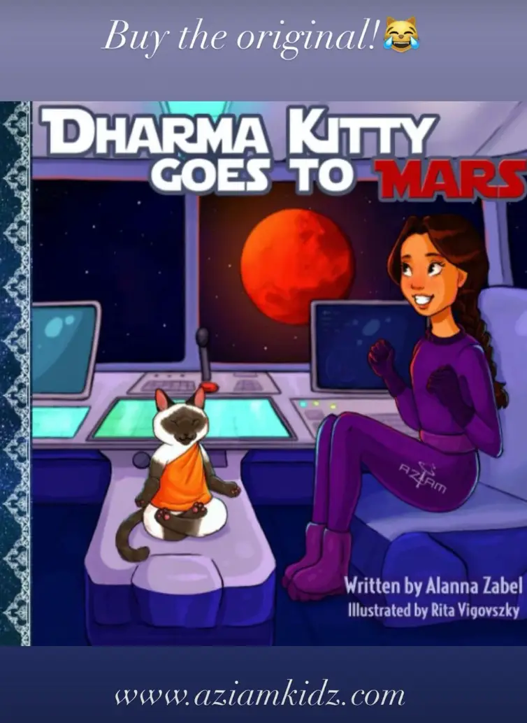 Zabel posted about the 'original' book on Instagram (Instagram/@aziamyoga)