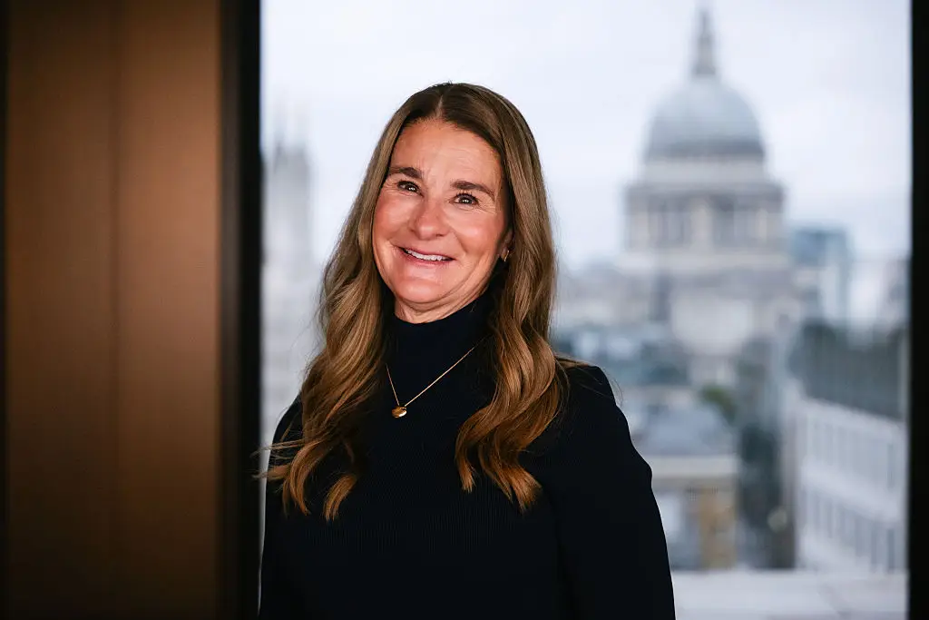 Melinda opened up about what she will do with her money (Jose Sarmento Matos/Bloomberg via Getty Images)