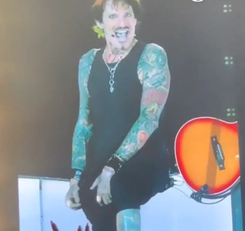 Lee received cheers from the crowd when he proposed showing his wiener.