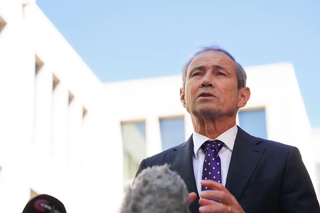 Premier of Western Australia Roger Cook (Photo by Hilary Wardhaugh/Getty Images)