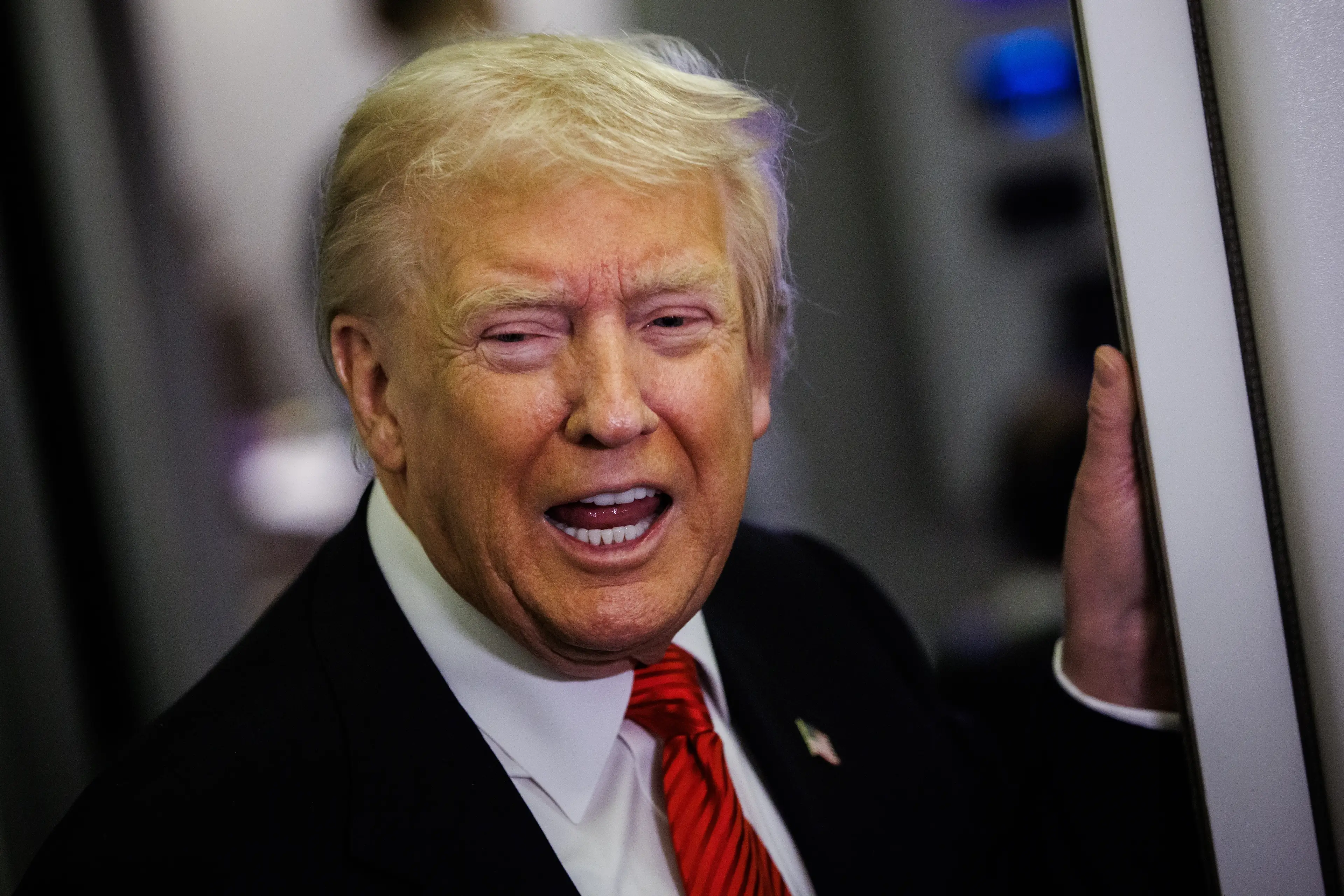 Donald Trump declared he was 'better-looking' than NYC mayoral candidate Zohran Mamdani ( Samuel Corum/Getty Images)