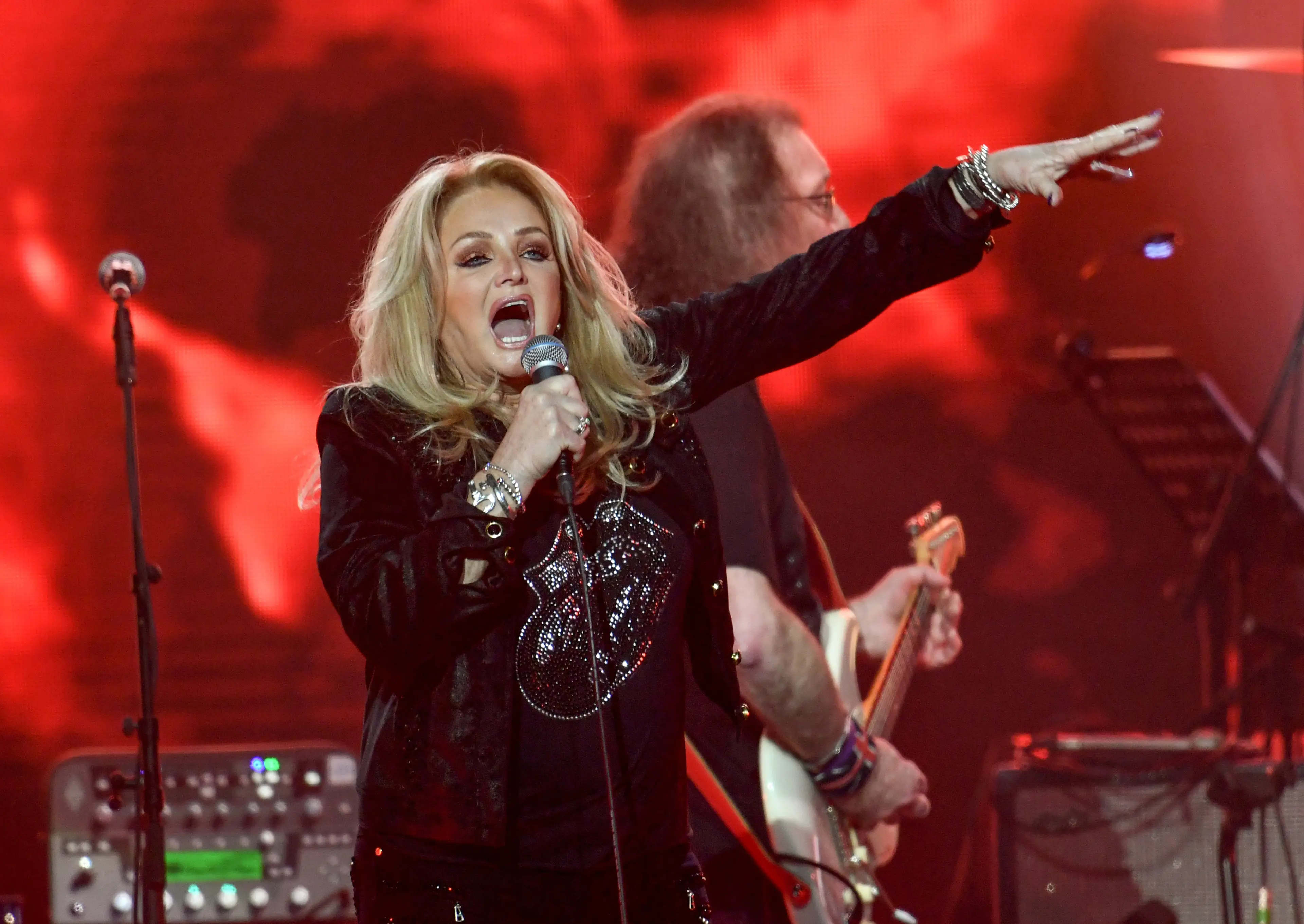 The singer is best known for belting out power ballads ( Gareth Cattermole/Gareth Cattermole/Getty Images)