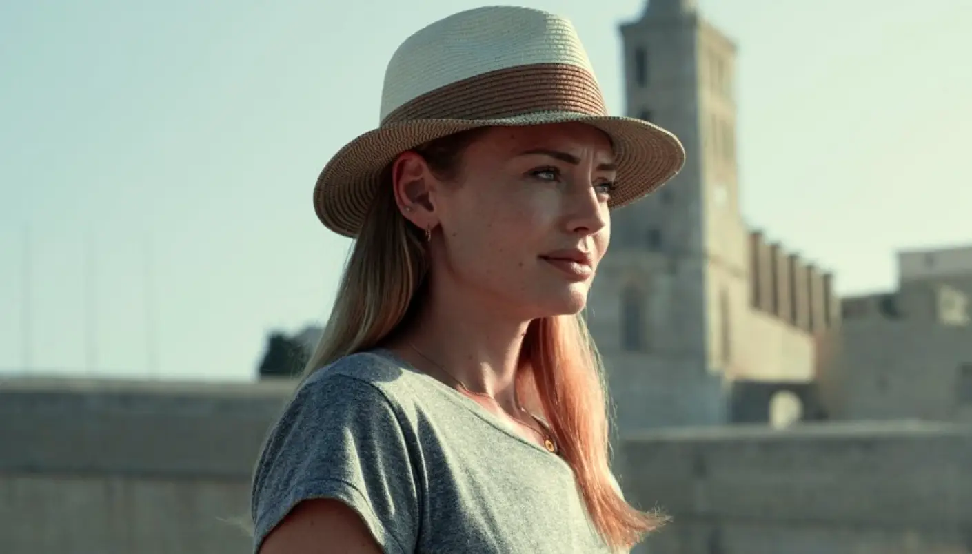 You may recognize the actress from the Netflix's show, White Lines (Netflix)