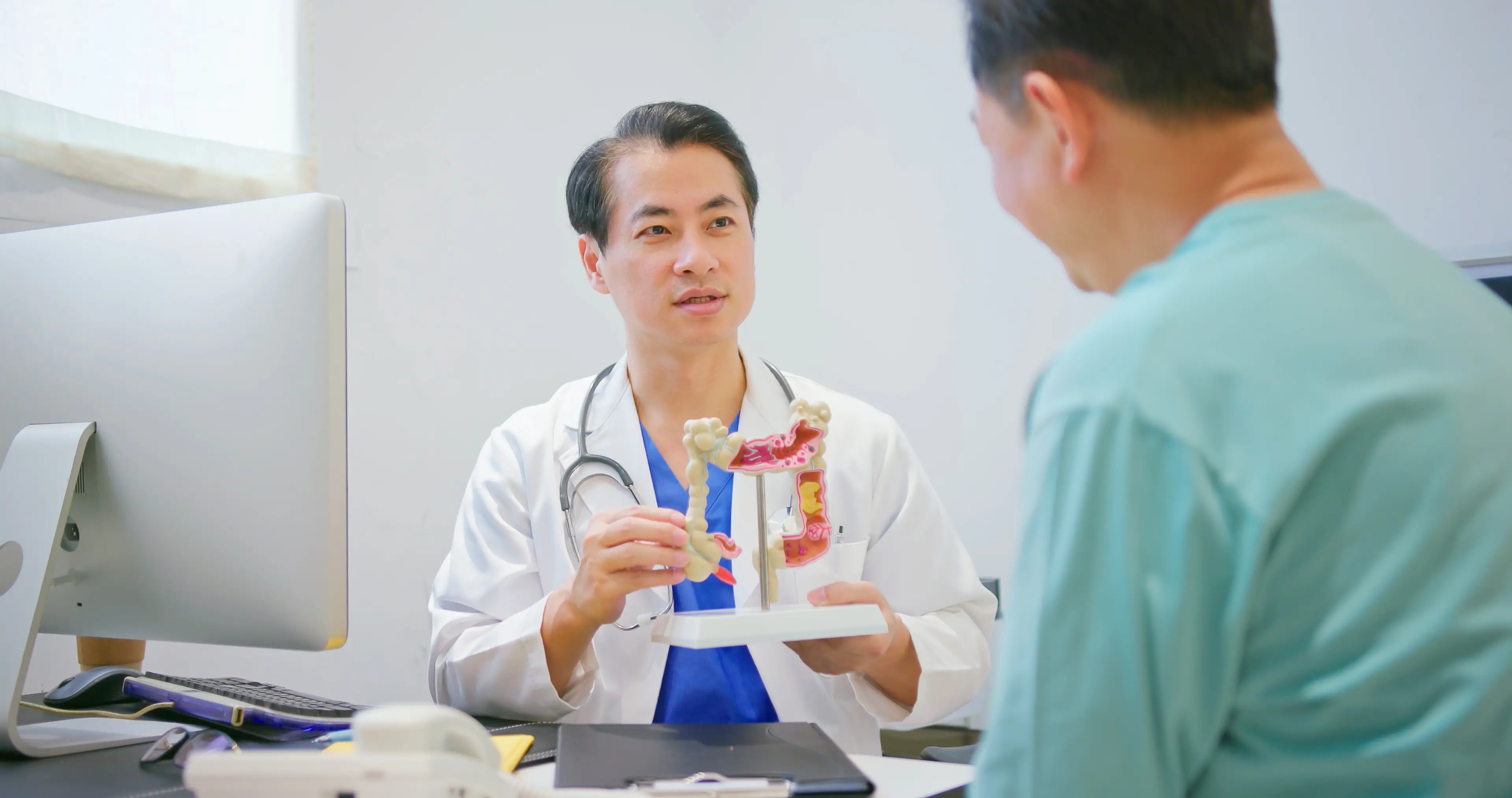 You can get a colonoscopy to check for colon cancer (Getty Stock Images/ PonyWang) 