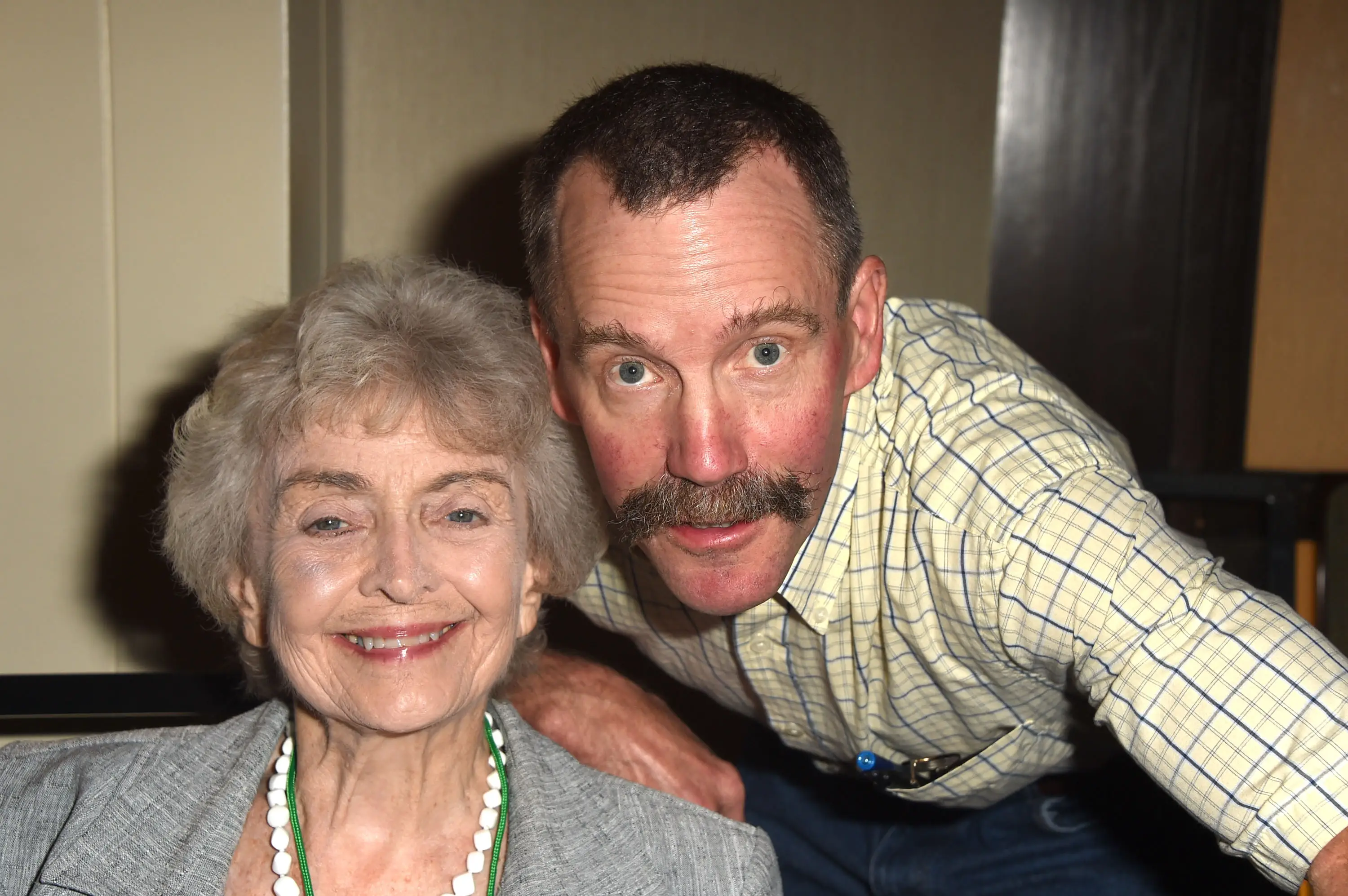 Peter Ostrum and Diana Sowle reunited.