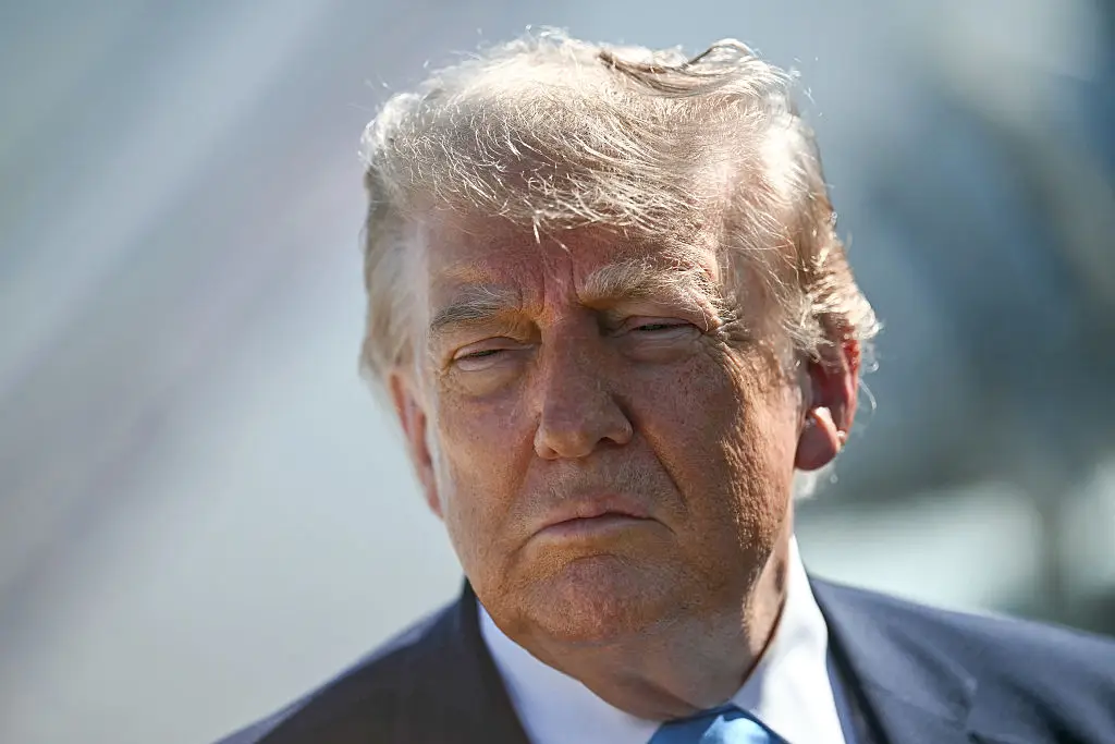 Trump reported that his test results from Monday's (May 25) check-up 'checked out perfectly'. (Kent NISHIMURA / AFP via Getty Images)