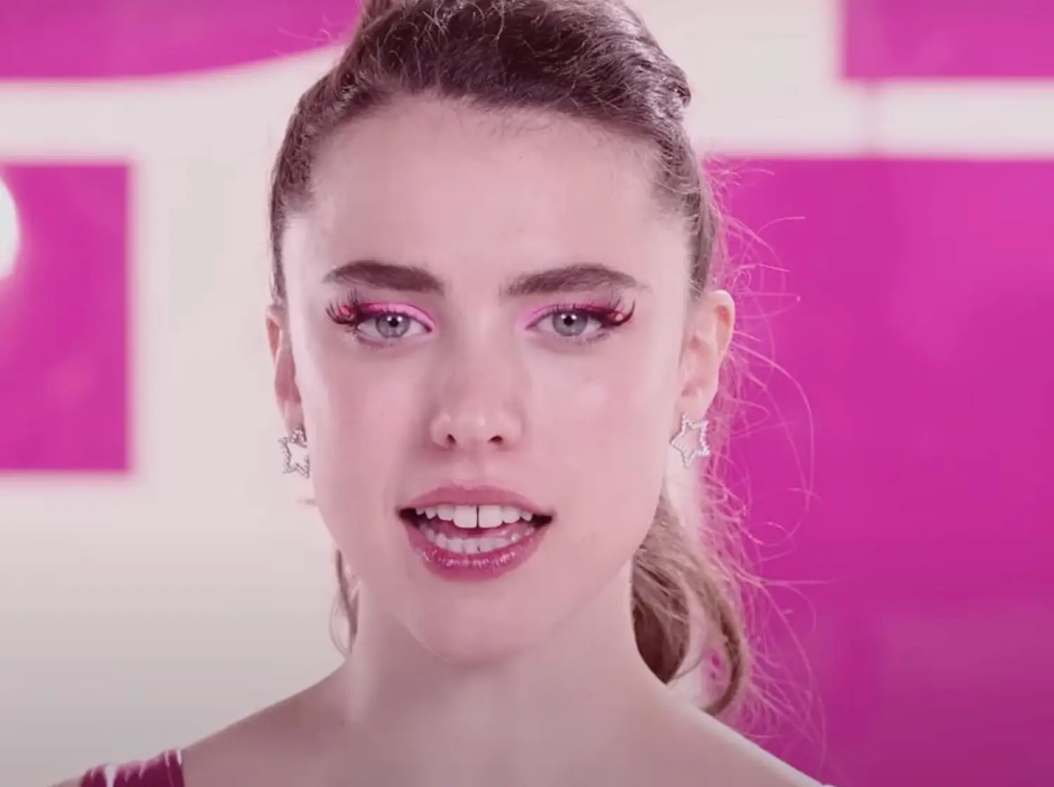 Margaret Qualley plays the 'new' Sparkle (Mubi)